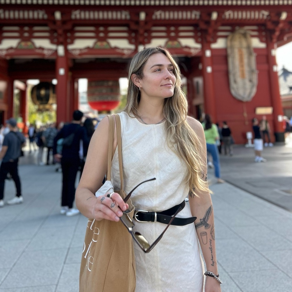 Brand name Linen Maxi tank dress - Cream/off-white - Sleeveless - Heritage Seed